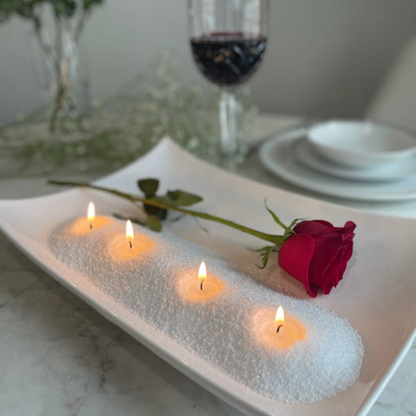 Vela Perlada (Blanco, Rosado, Verde, Amarillo)