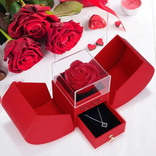 Rosa eterna+ Joyero