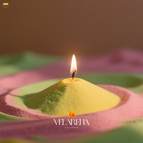 Vela Perlada (Blanco, Rosado, Verde, Amarillo)